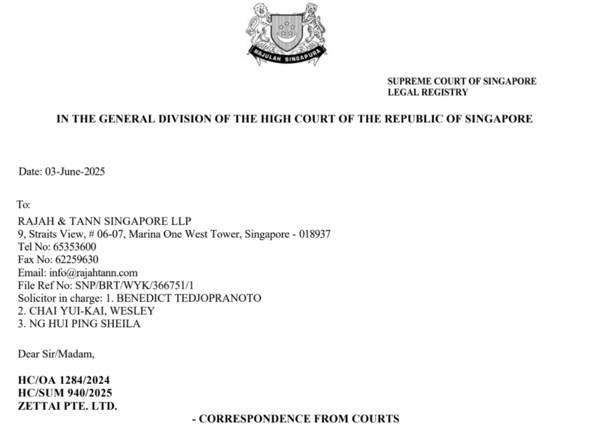 El tribunal de Singapur negó la operación de WazirX. 